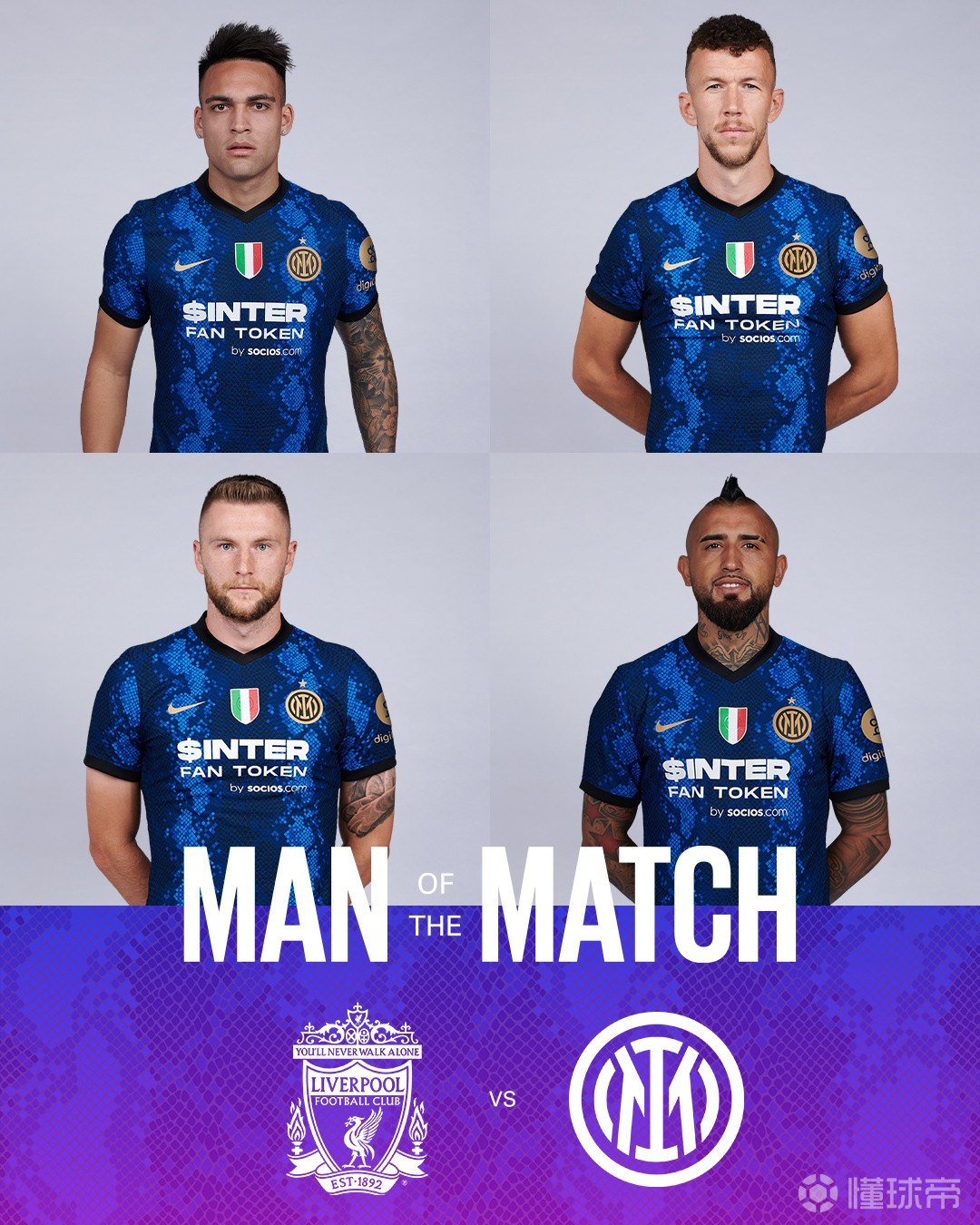 利物浦成功零封国米，门将赛后获得全场最佳